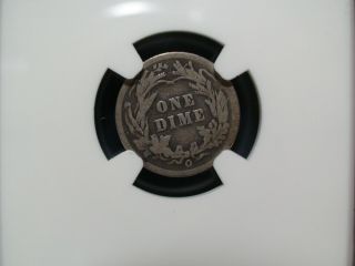 RARE 1896 O Barber Dime NGC GOOD 4 Better Date 10C Silver Coin BUY IT NOW 3