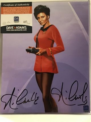 Nichelle Nichols Signed 8x10 Photo - Star Trek - Iconic - Rare Da 18215