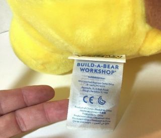 Pokemon Pikachu Build a Bear Plush 18” BAB Stuffed Animal Toy Rare Nintendo 4