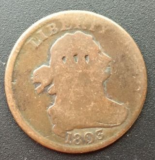 1803 Rare Draped Bust Half Cent