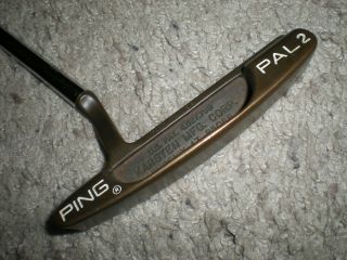 Rare Ping Pal 2 Becu Putter Karsten Mfg Made In Usa 35 " Long From Bottom To Top