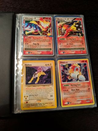 Full Pokemon Card Binder - 80 Cards - All Rare - - Lv.  X,  Legendary