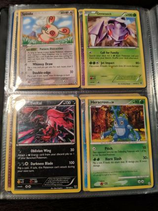 Full Pokemon Card Binder - 80 Cards - All Rare - - Lv.  X,  Legendary 8