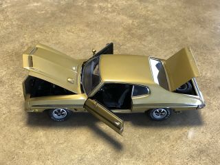 Gmp 1/18 1972 Pontiac Gto,  Arizona Gold,  Ram Air,  Ho 455,  Rare Limited Edition