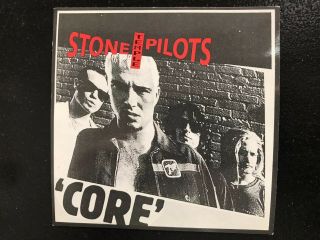 Stone Temple Pilots Sticker Rare Group Photo ‘core’ 