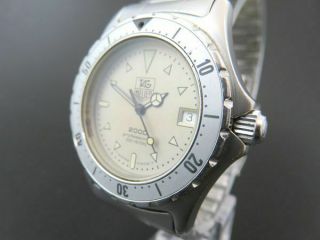 RARE TAG HEUER 2000 Professional 972.  013 Quartz Watch Date [6228] 3