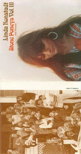 Linda Ronstadt,  Stone Poneys,  And Friends 3 / Cd / Like / Rare