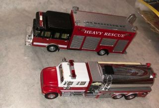 Boley Ho Rare Heavy Rescue Fire Truck Engine And T1 Tanker Tank Truck