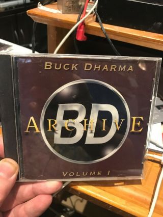 Buck Dharma - Archive Vol.  1 - Cd - Rare