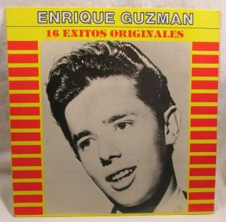 Enrique Guzman - Lp - 16 Exitos Originales - Latin Rock En Espanol 60 
