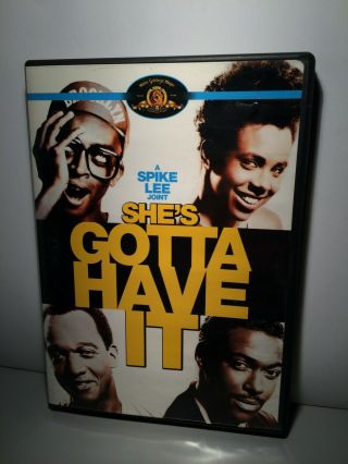Shes Gotta Have It (dvd,  2008) Rare Oop Comedy Spike Lee Region 1 Usa