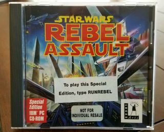 Star Wars: Rebel Assault - Special Edition (pc 1993) Ultra Rare