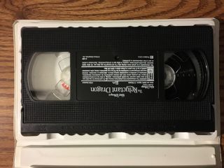 RARE The Reluctant Dragon Walt Disney Home Video VHS 15172 Plastic Case 3