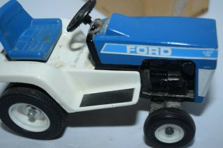 vintage rare 1984 special edition FORD LGT12 GARDEN TRACTOR diecast toy & box 4