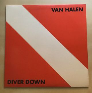 Van Halen Diver Down Vinyl Lp - Rare 1982 Rare Us Winchester Pressing Nm