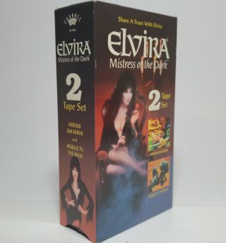 Hideous Sun Demon Missile to the Moon 2 VHS (Elvira Mistress of the Dark) RARE 7