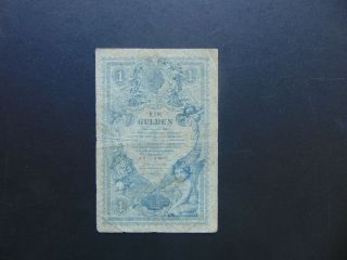 Austria 1 Gulden 1888 Rare