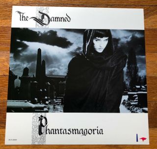 The Damned Phantasmagoria Rare Vintage Promo 12 X 12 Poster Flat 1985