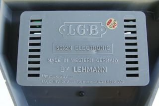 RARE G - SCALE LGB 5012N ELECTRONIC SPEED CONTROLLER very 3