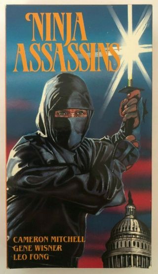 Ninja Assassins Rare & Oop Action Movie Star Classics Home Video Vhs
