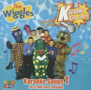 The Wiggles Karaoke Songs 1 Cd Rare Toot Chugga Big Red Car Abc For Kids