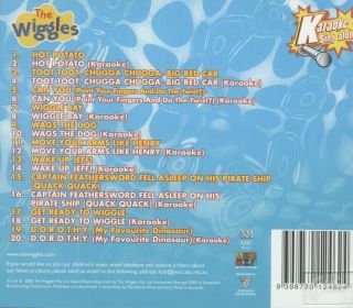 The Wiggles Karaoke Songs 1 CD Rare Toot Chugga Big Red Car ABC For KIDS 2
