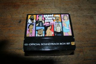 Rare Collectable Grand Theft Auto Vice City Official Soundtrack Box Set Tb03