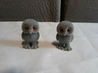 Calico Critters Sylvanian Families Rare Vintage Treefellow Owl Babies Baby Twins