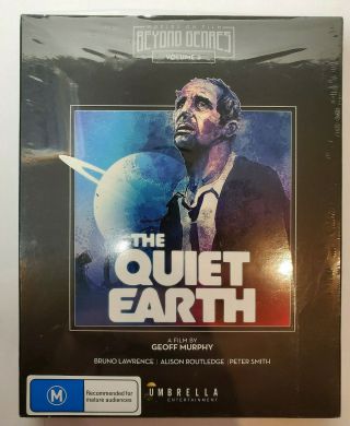 The Quiet Earth Region Blu - Ray With Rare Slip Cover,  Australian Import