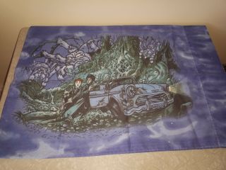 Rare Harry Potter Pillowcase Flying Car Vintage Double Sided