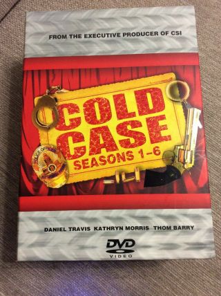 Cold Case Seasons 1 2 3 4 5 Complete Series Very Rare 29 Disc Set 1 - 5