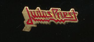 Judas Priest Rare Tiny Die Cast Vintage Pin