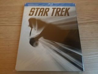 Star Trek Steelbook (Blu - ray Disc) Japan Region RARE OOP 2