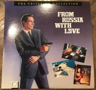 From Russia With Love Laserdisc Criterion Cav With Rare Commentary