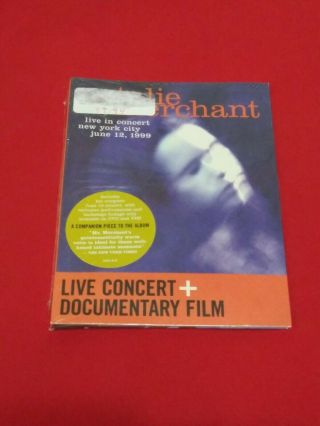 Natalie Merchant Live In Concert York City June 12 1999 Rare Dvd