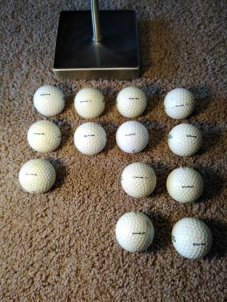 13 Rare Vintage Spalding Tour Edition Golf Balls 1.