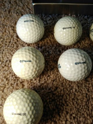 13 rare vintage Spalding Tour Edition golf balls 1. 2