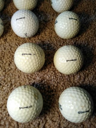 13 rare vintage Spalding Tour Edition golf balls 1. 4