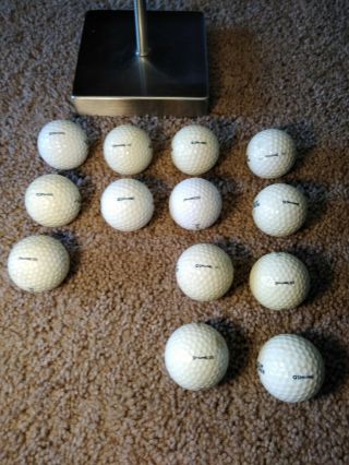 13 rare vintage Spalding Tour Edition golf balls 1. 5