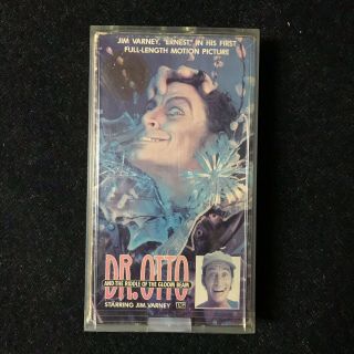 ‘dr.  Otto And The Riddle Of The Gloom Beam’.  Jim Varney Very Rare Vhs