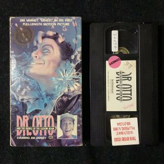 ‘Dr.  Otto and the Riddle of the Gloom Beam’.  Jim Varney VERY RARE VHS 2