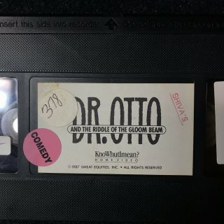 ‘Dr.  Otto and the Riddle of the Gloom Beam’.  Jim Varney VERY RARE VHS 7