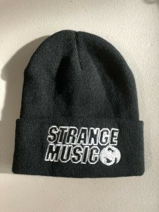 Strange Music Logo Beanie - Style Knitted Hat Tech N9ne Hip - Hop/rap Label Rare Htf
