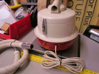General Electric V11c166 Rare Canister Vacuum With Hose Only Runs Perfectly