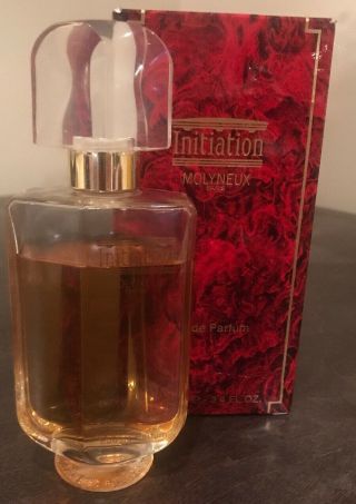 Rare Vintage Initiation By Molyneux Eau De Parfum Edp Spray 3.  4 Fl Oz 100ml 90