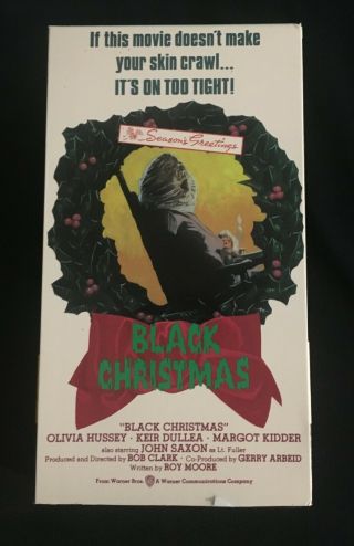 Very Rare Black Christmas Vhs Margot Kidder