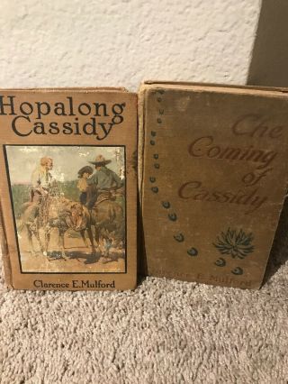 Hopalong Cassidy 1910’s Hardcover Western Books Mulford Rare