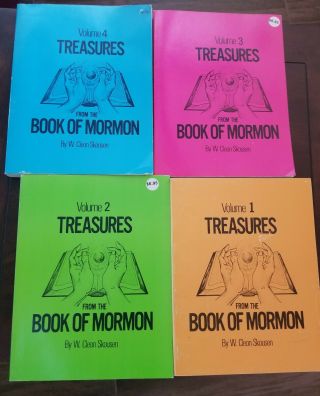 Treasures From The Book Of Mormon.  Vols 1 - 4.  Set.  Rare