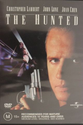 The Hunted Rare Deleted Oop Dvd Christopher Lambert & Joan Chen Thriller Film