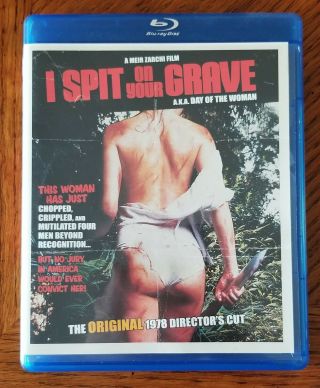 I Spit On Your Grave - 1978 Director’s Cut (blu - Ray) Oop & Rare